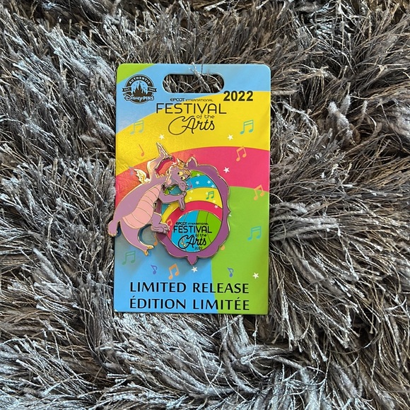 Epcot Festval of the Arts Figment Pin - Picture 2 of 5